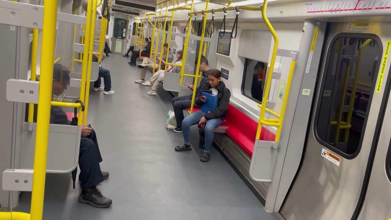 New Red Line Train Wollaston to Alewife.   ￼