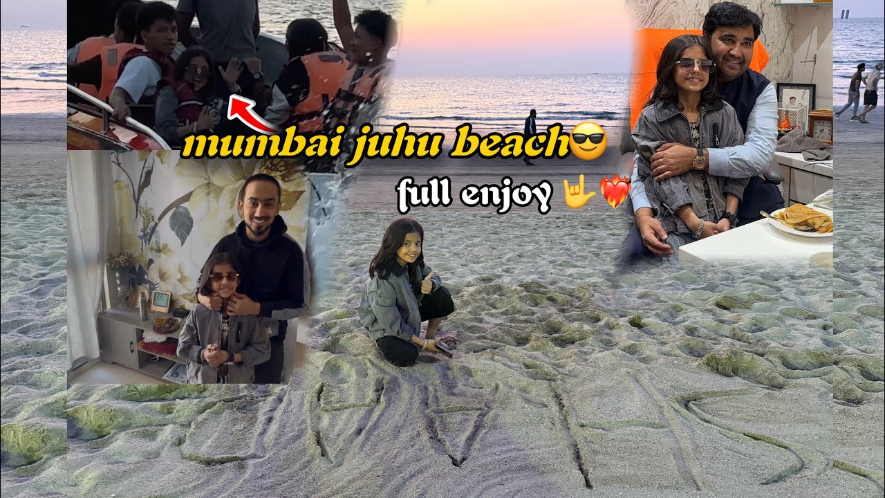 Mumbai juhu beach 🏖️😎❤️‍🔥 #shaadfam #trending #viralvlog 
