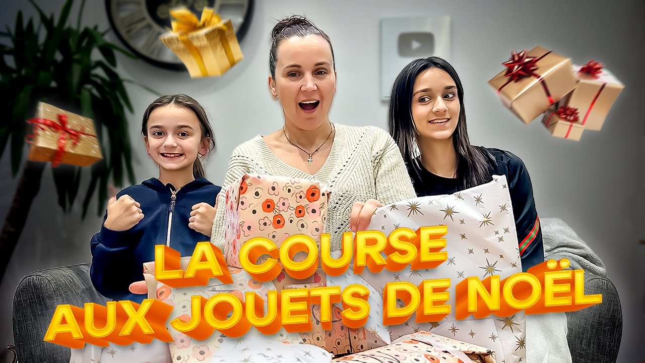 La course aux jouets de no&euml;l