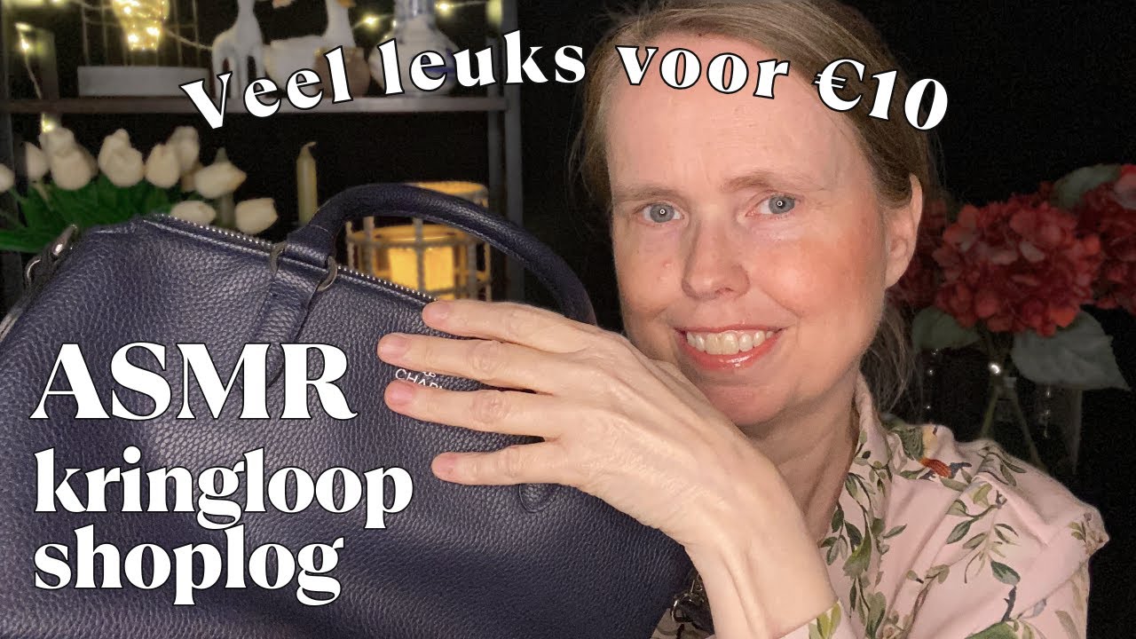 ASMR KRINGLOOP SHOPLOG😍🛍️  (ASMR Nederlands)