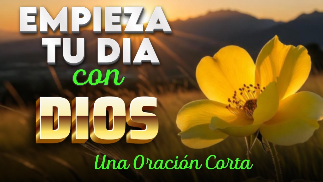 RECIBE tu MILAGRO Y EMPIEZA TU DIA en presencia de Dios | Oración poderosa de la Mañana 🙏