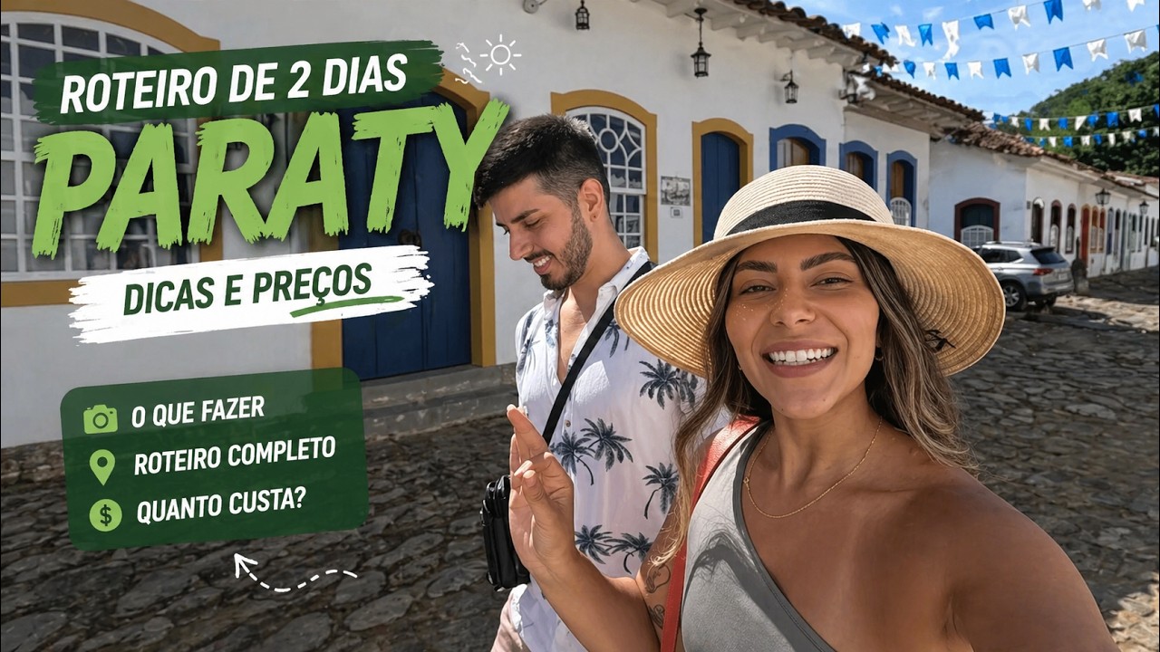 PARATY RJ - Roteiro completo com PREÇOS | DICAS | GASTRONOMIA | HOSPEDAGEM