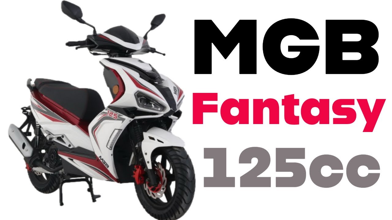 A new bike bargain! A brand new 125cc scooter for less than &pound;2000!   The MGB Fantasy 125