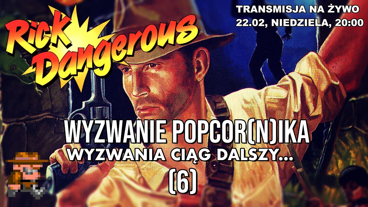 Rick Dangerous - WYZWANIE POPCOR[N]ICKA - wyzwania ciąg dalszy (6) | Amiga 1200