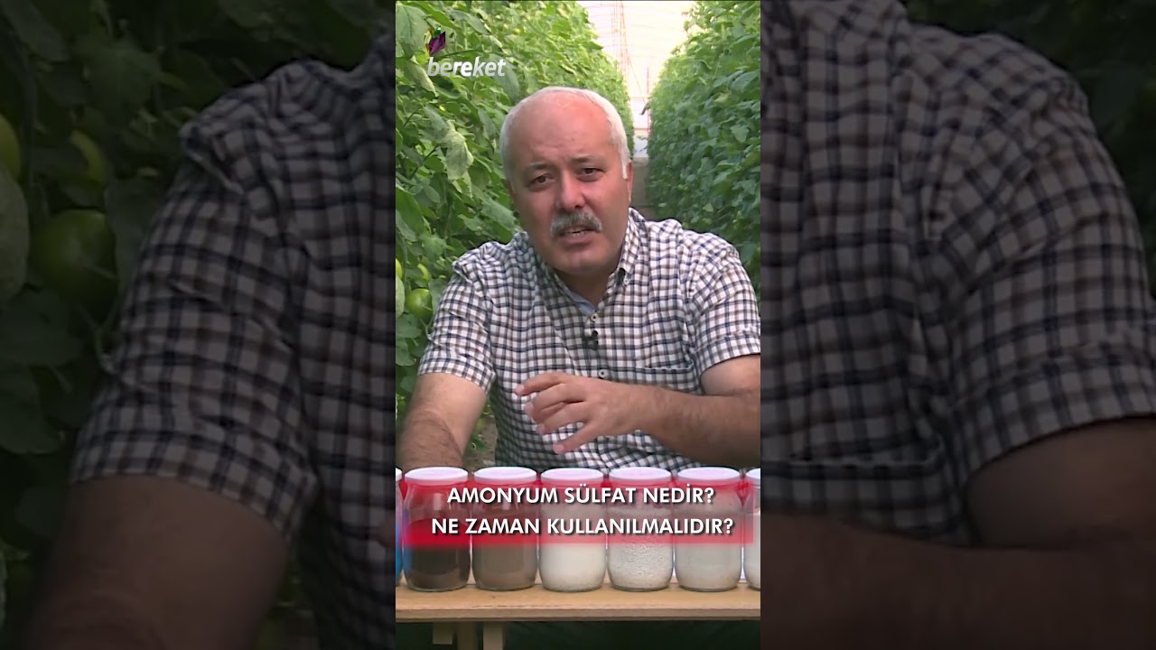 Amonyum S&uuml;lfat Nedir, Ne Zaman Kullanılmalıdır? #shorts