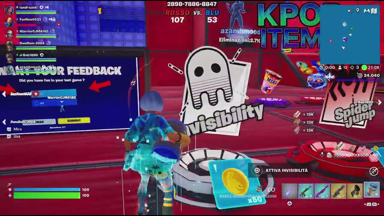 Mega Rosso contro Blu 20 kill