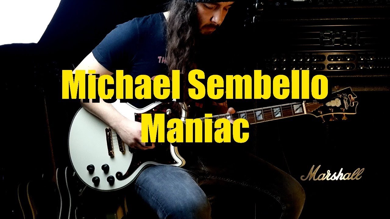 Michael Sembello - Maniac - Electric Guitar Cover by Yordi L&oacute;pez