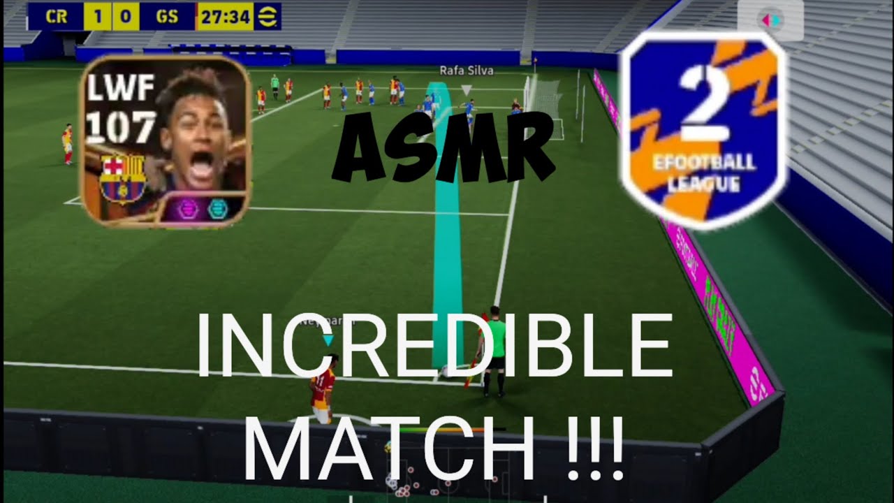 107 NEYMAR INCREDIBLE COMBACK EFOOTBALL LEAGUE 2 MATCH 💥💥