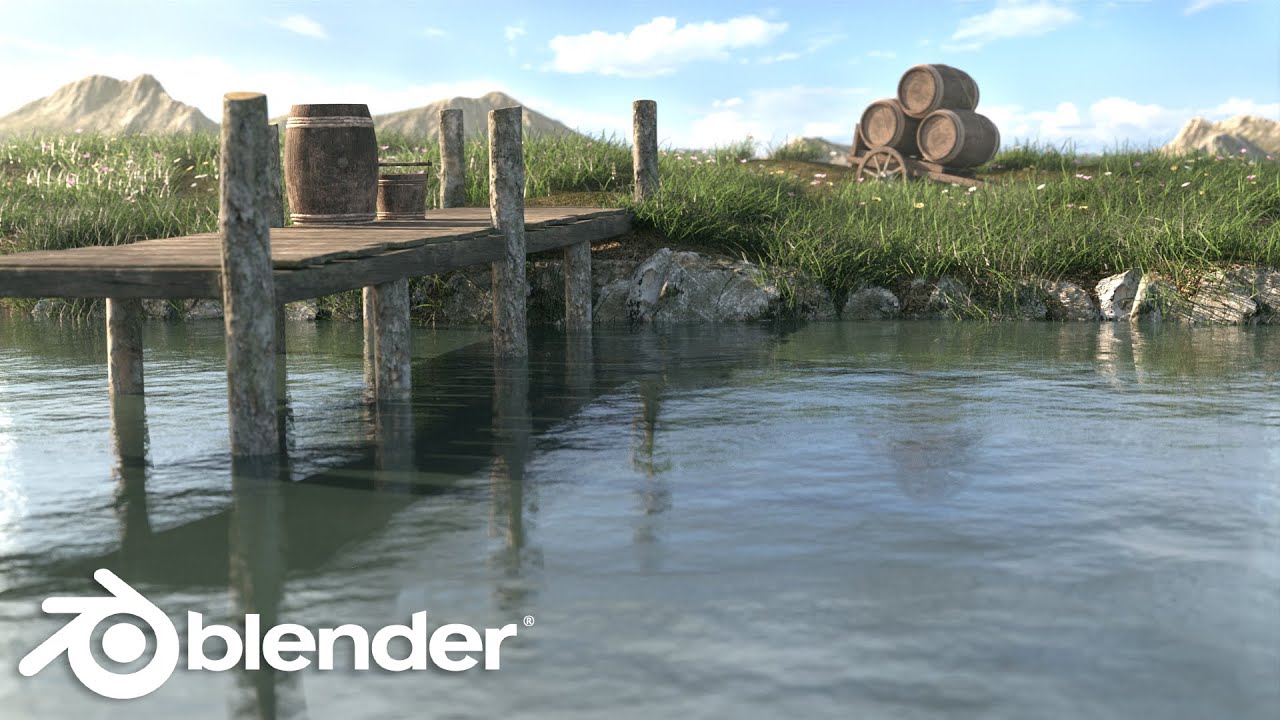 How to Create Environments in Blender(Free Asset Pack)