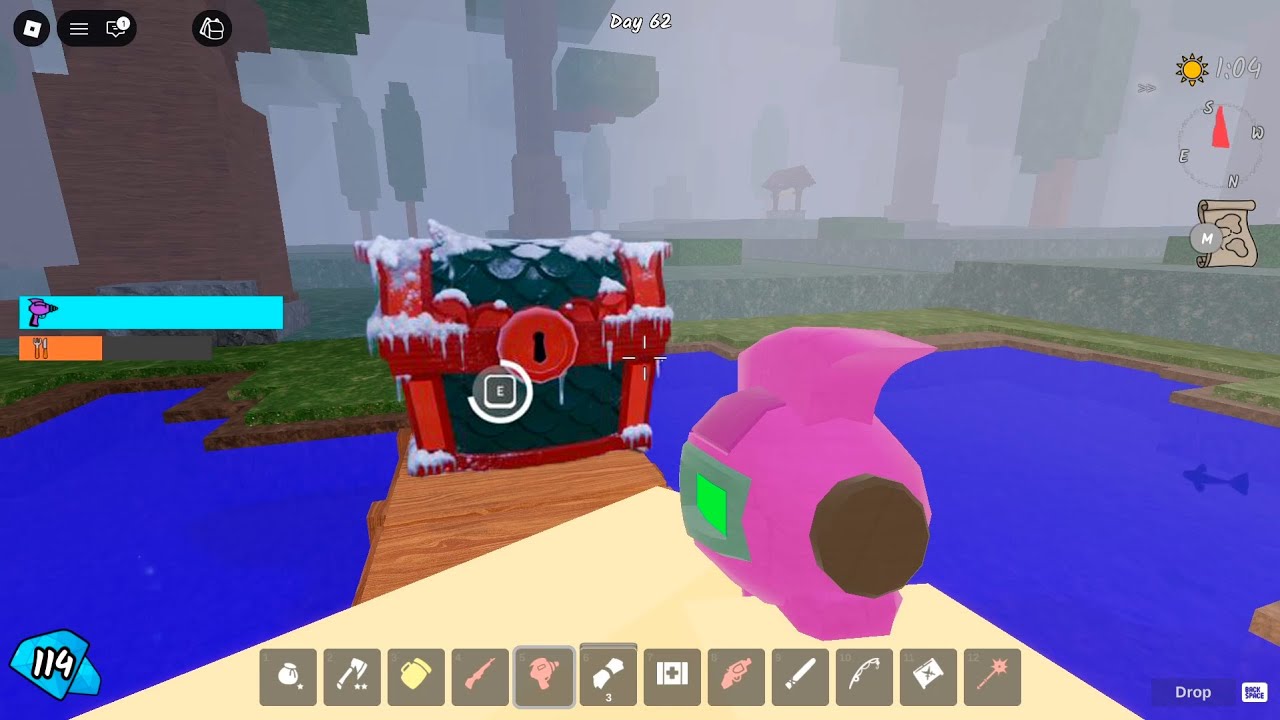 100 Days SOLO in 99 Nights In The Forest ROBLOX | New Update