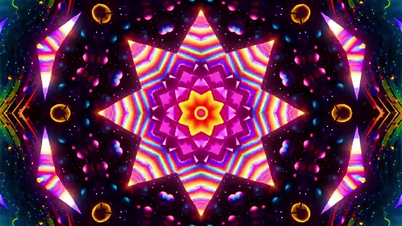 👁️ Dr. Joe Dispenza Kaleidoscope Mind Movie, Visual Meditation Music, Visual Relaxation ❊60fps 💫