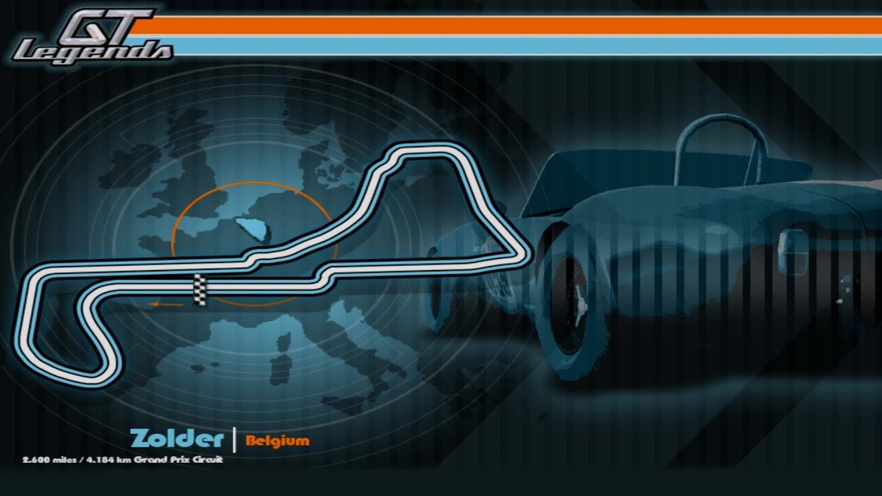 GT Legends Tracks - Zolder