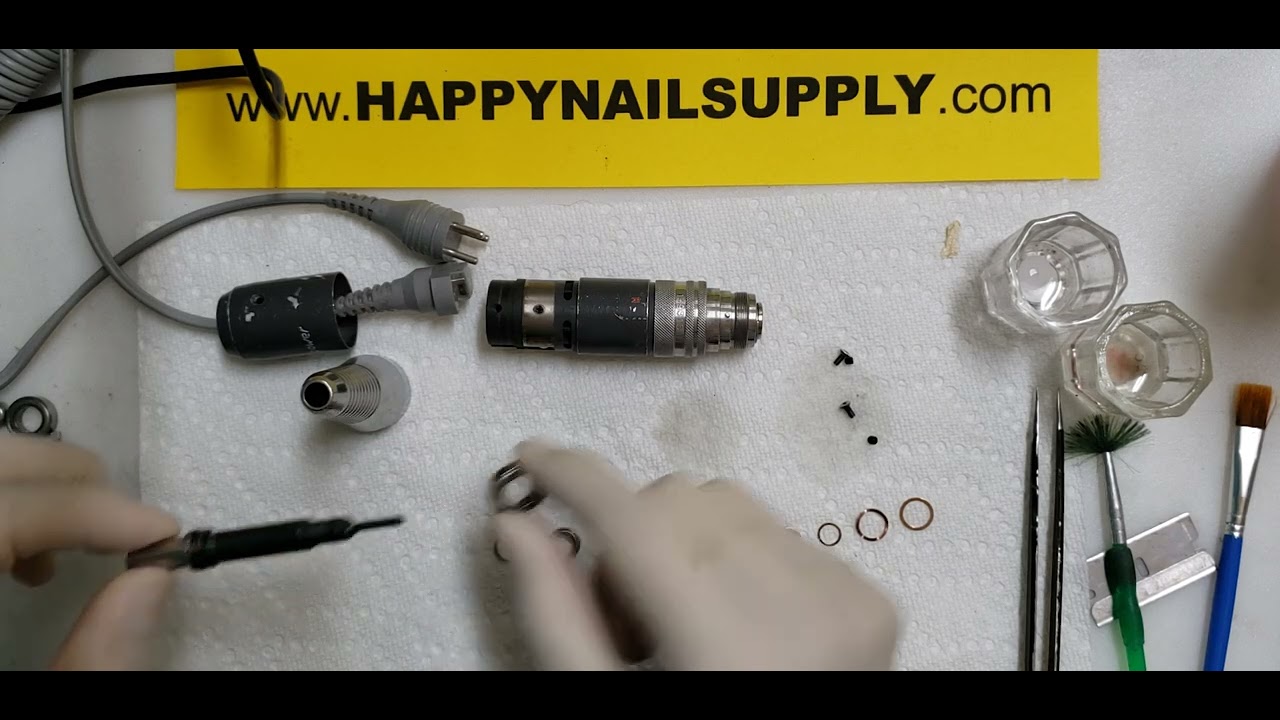 How to put back Kupa UP200 handpiece nail drill Part 2