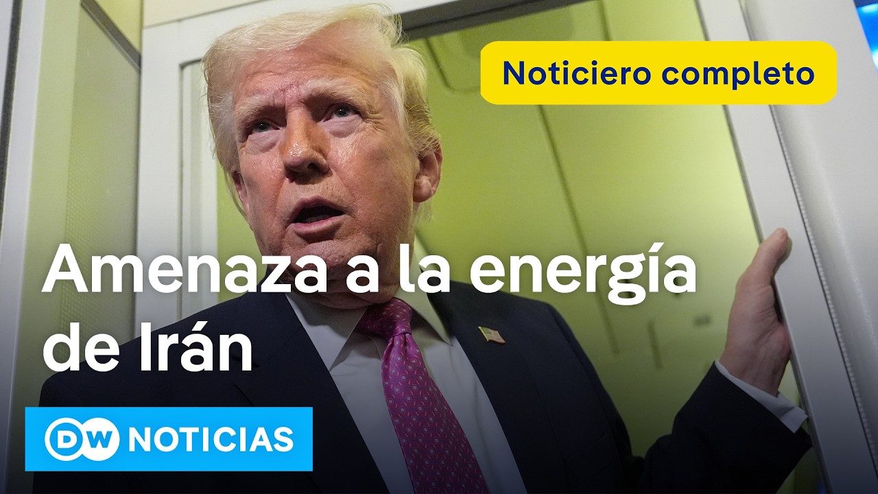 🔴 DW Noticias 30 de marzo: Donald Trump amenaza con destruir la infraestructura energ&eacute;tica de Ir&aacute;n