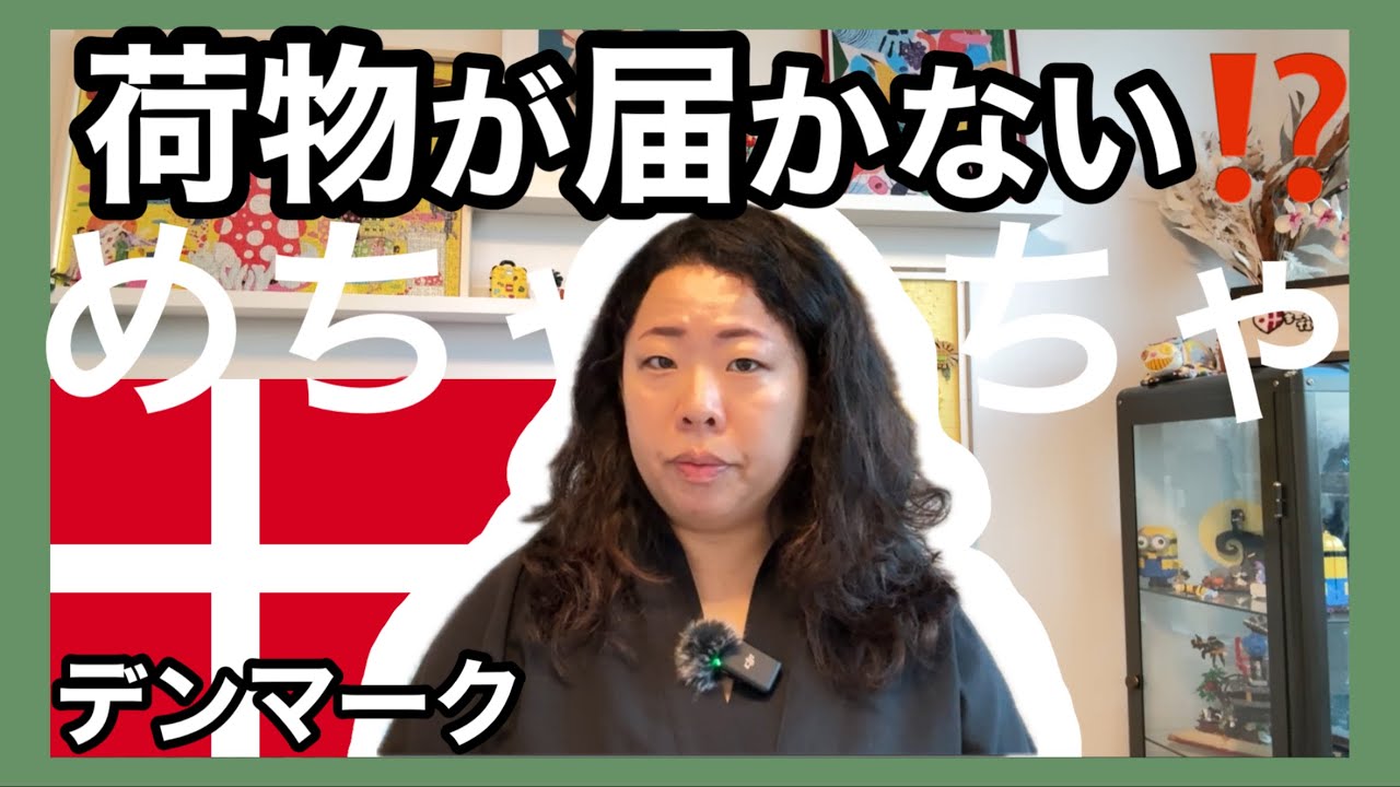 【宅配事情】難易度MAX！デンマーク🇩🇰の配送会社やば過ぎ問題⚠️