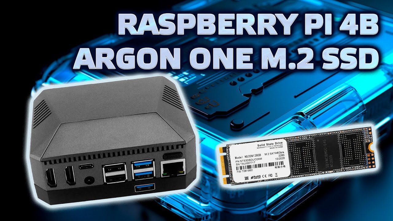 Raspberry Pi 4B в корпусе Argon ONE M.2 c SSD диском 128 ГБ, собираем сервер для Home Assistant
