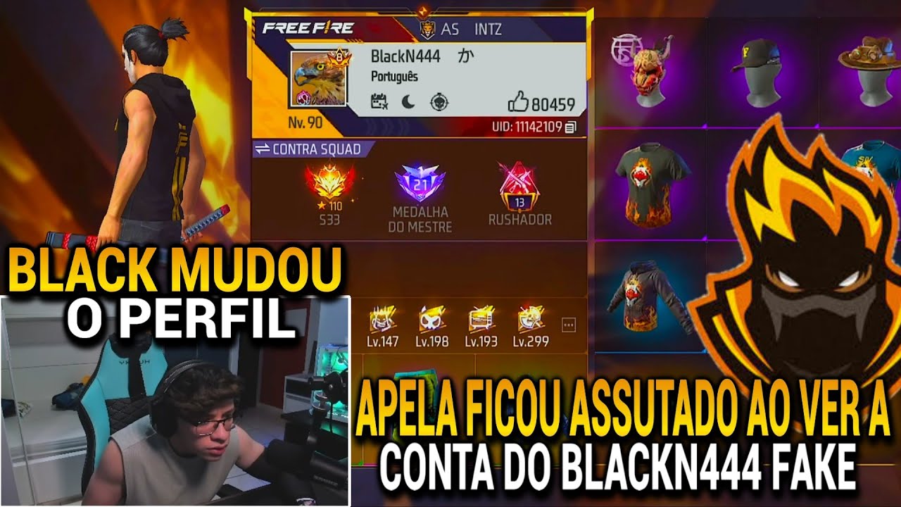 APELAPATO AVALIOU A CONTA DO BLACKN444 FAKE E PENSOU QUE ERA O ORIGINAL, CONTA MUITO RARA!