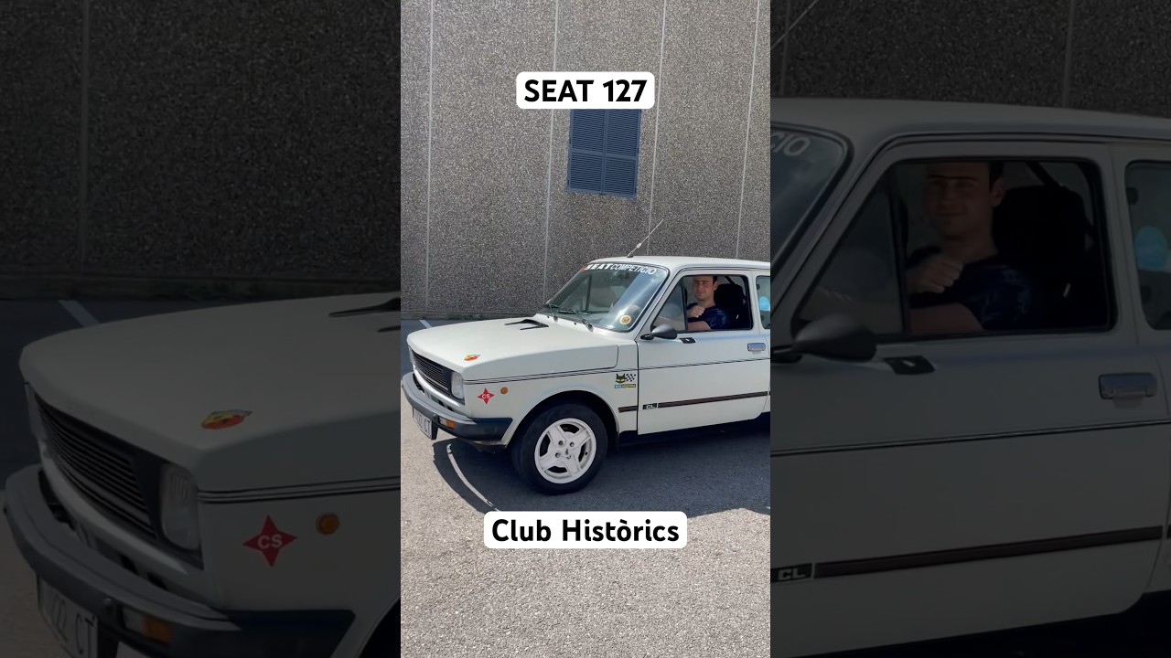 Cl&aacute;sico popular el SEAT 127 #automobile #seat127