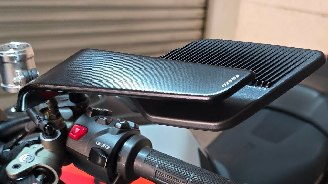 NEW MIRROR RIZOMA STEALTH MAX NAKED for DUCATI MULTISTRADA V4 RS