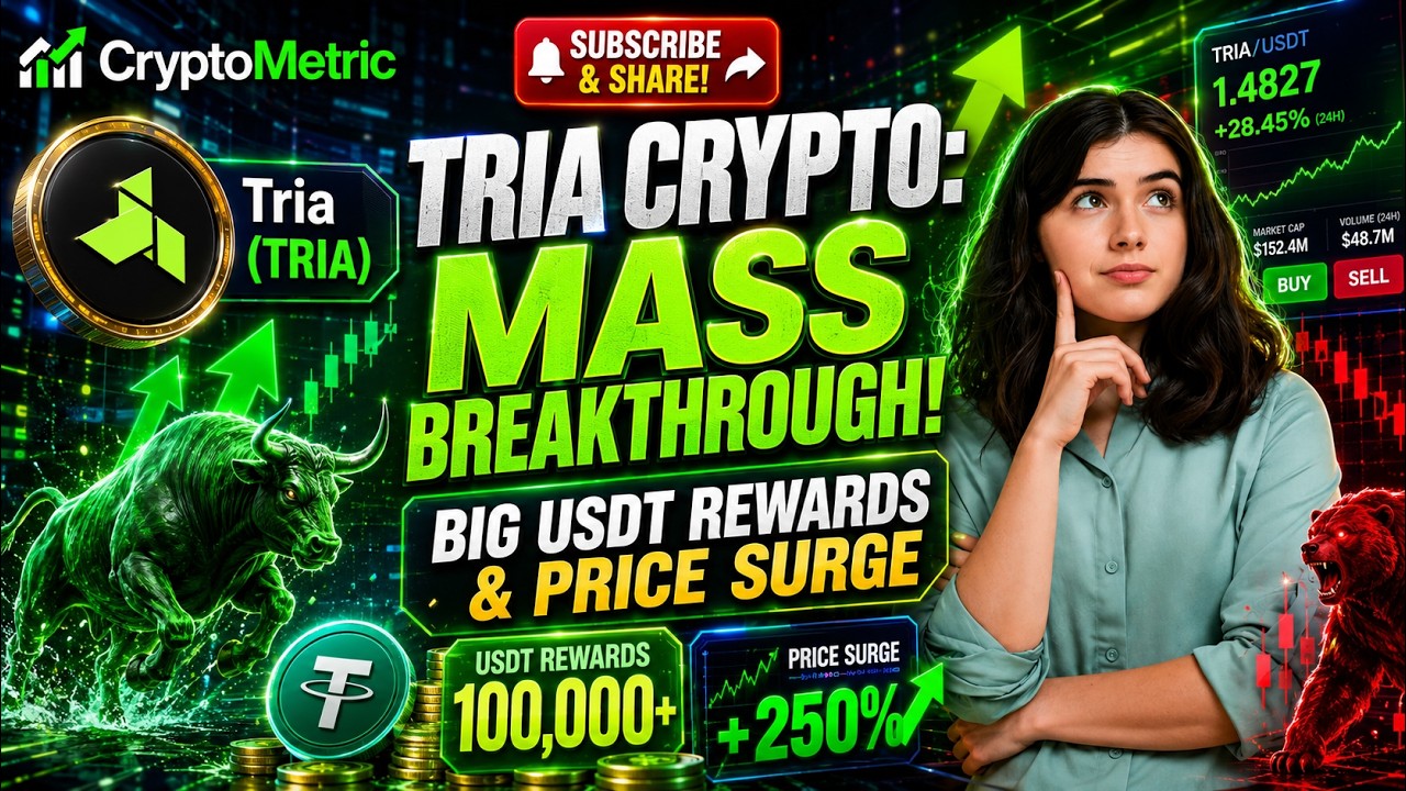 TRIA Crypto: Mass Breakthrough! Big USDT Rewards & Price Surge