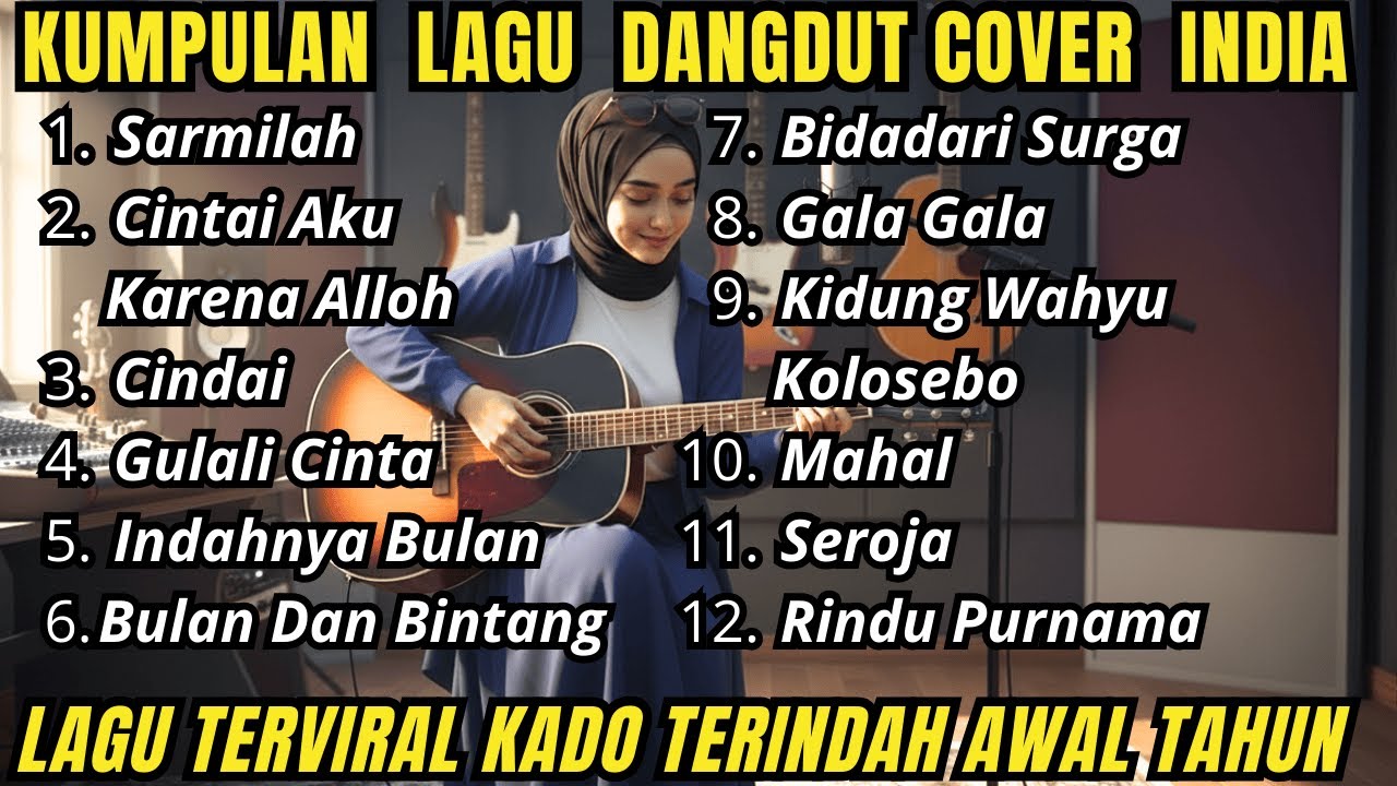 Kumpulan Lagu Dangdut India -- TERBARU DAN TERLARIS --  Cover India By Rhomantika Cover AI