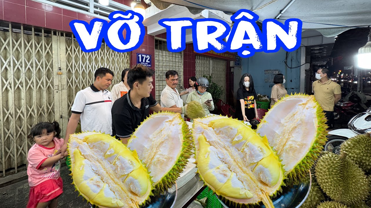 🟢Khách đông bất ngờ Idol khui sầu riêng nhanh như máy