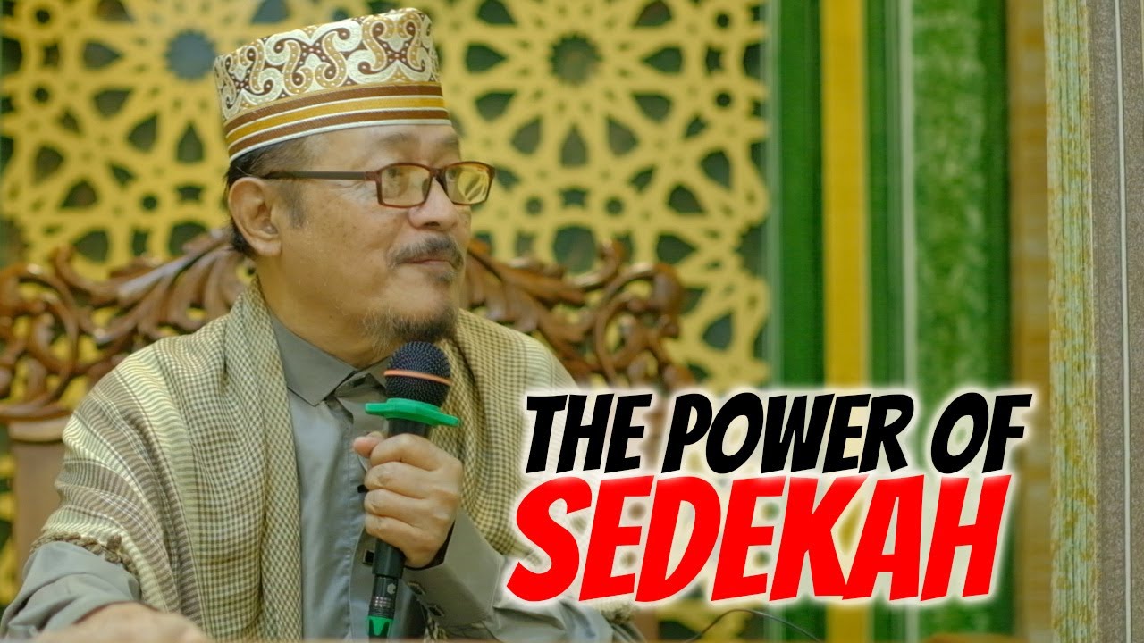 SEDEKAH ITU JALAN TOL MENUJU TERKABULNYA HAJAT : Prof Dr KH Ahmad Zahro MA al-Chafidz