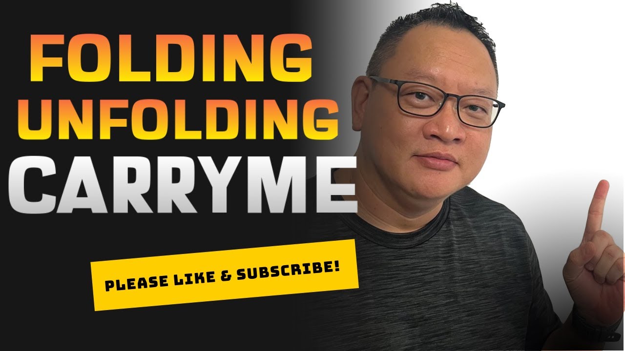 Folding/Unfolding of the CarryMe Folding Bicycle