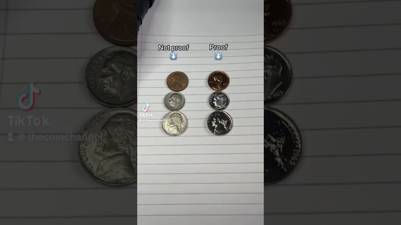 Proof coins worth a lot of money! #coins #coin #findingmoney #proofcoin #rarecoin