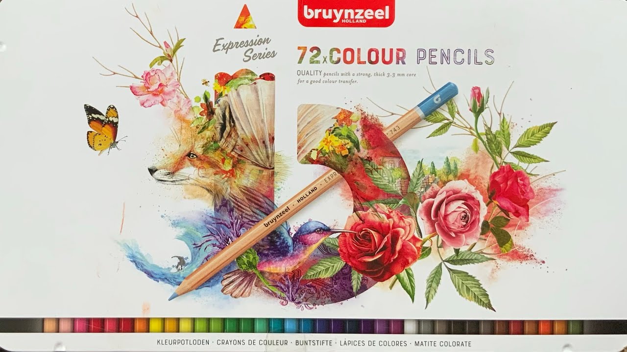 Bruynzeel Expression Series Colored Pencils