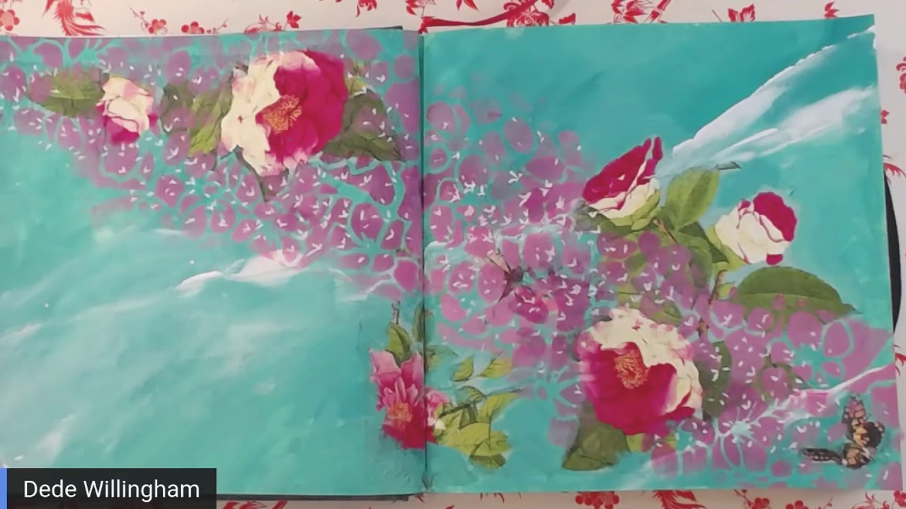 Napkin Art Journaling