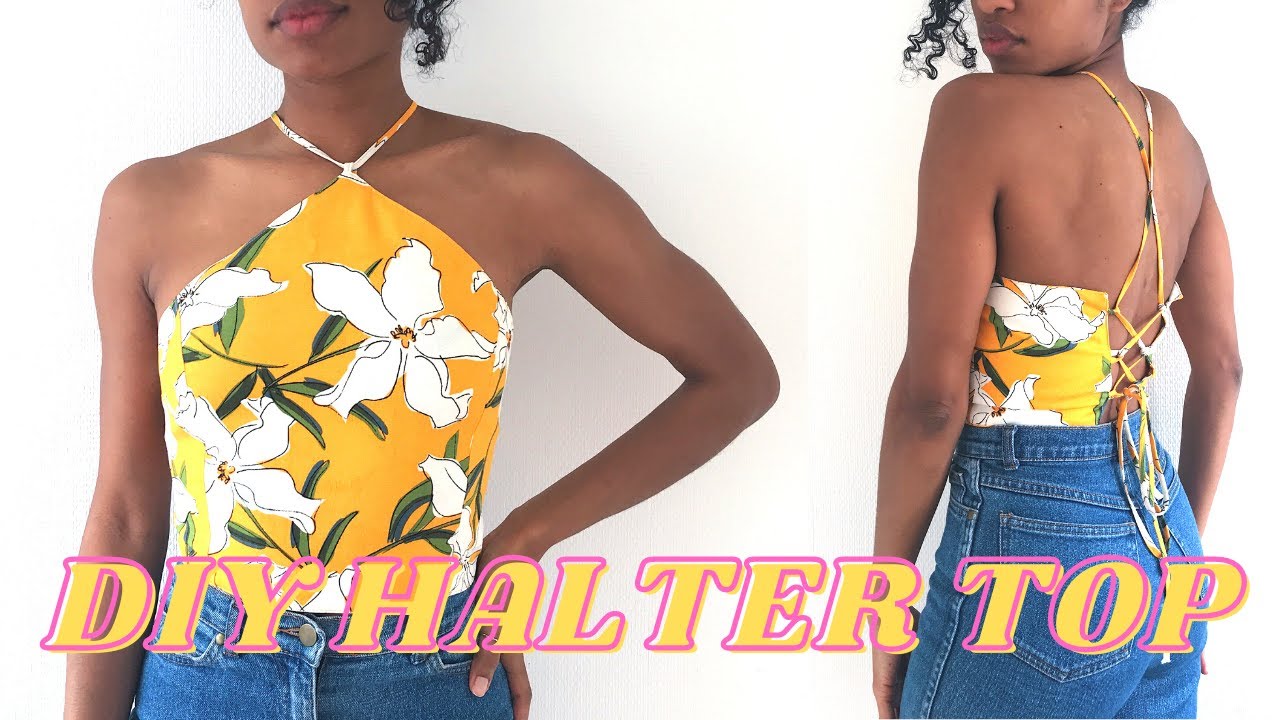 DIY TOP ETE FACILE | DIY EASY SUMMER TOP🌻