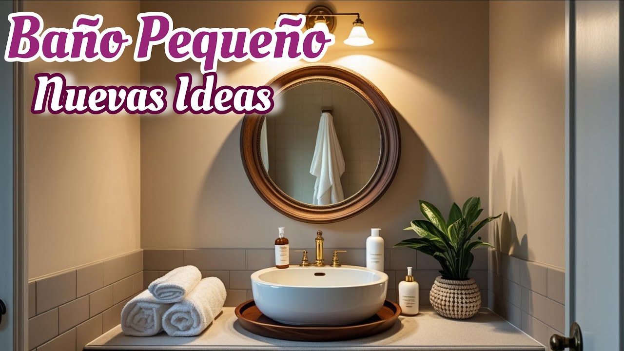 DECORACIÓN MODERNA 2025! Nuevas Ideas Para DECORAR BAÑO PEQUEÑO Con Fotos para Inspirarte a Crear✨️