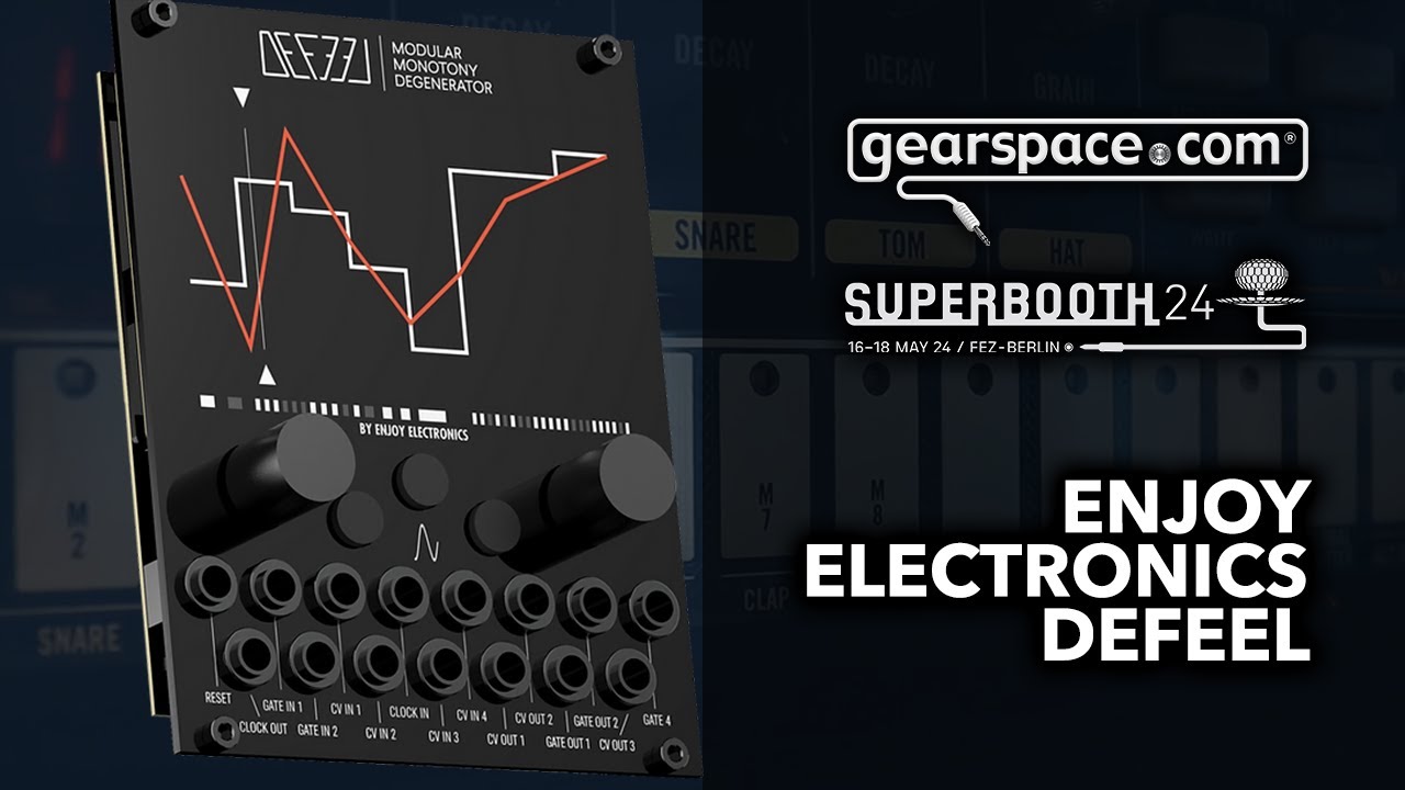 Enjoy Electronics DeFeel module - Gearspace @ Superbooth24