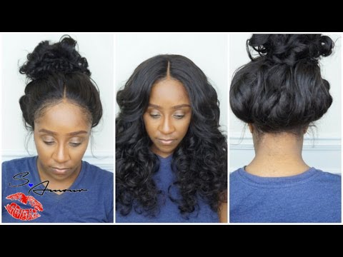 360 LACE FRONTAL WIG TUTORIAL | NO LEAVE OUT | START TO FINISH WIG INSTALL | FT COMINGBUY.COM