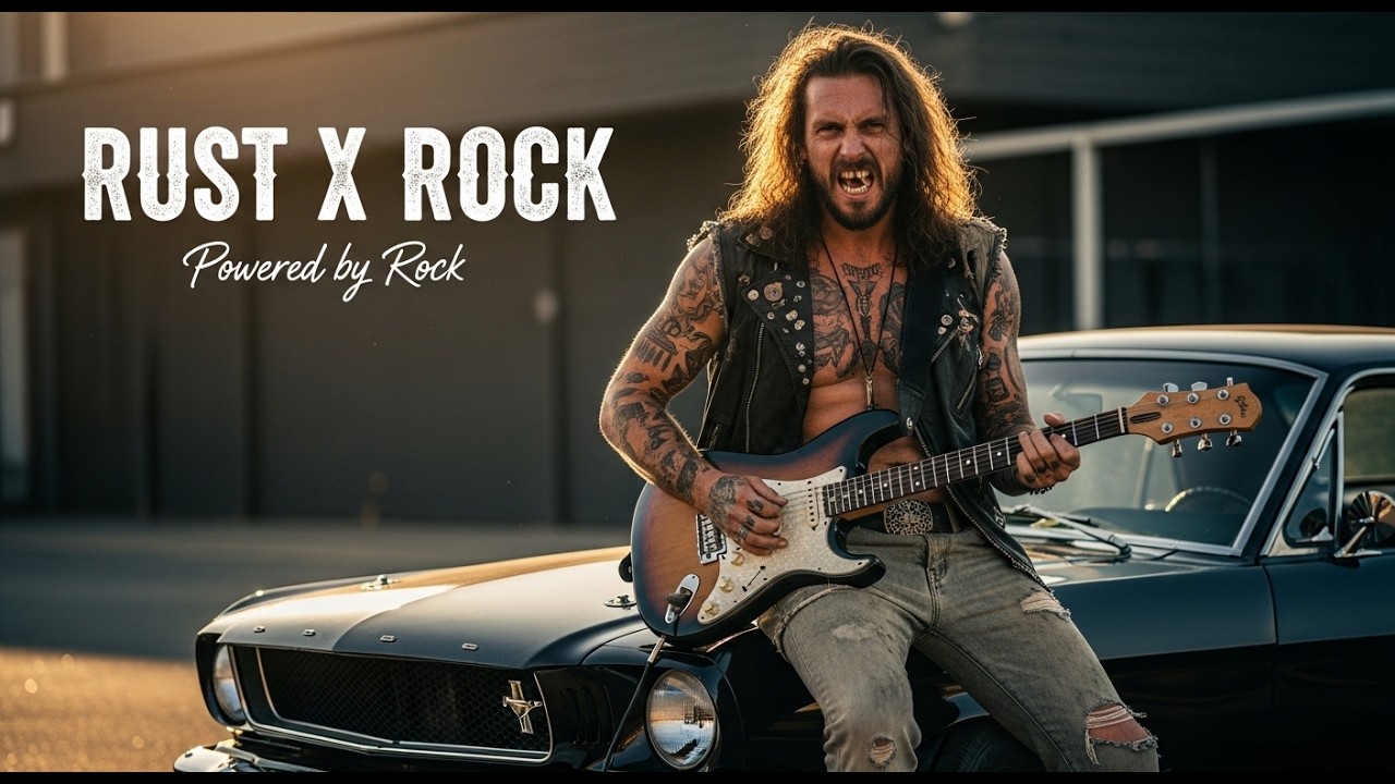 RUST X ROCK DRIVE – Rock N Roll for Long Roads & Restless Minds 🔥 Keep Moving