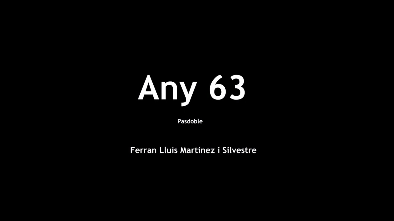 Any 63 (Pasdoble)