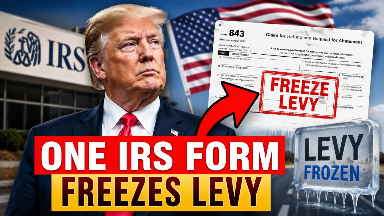 Seniors --- The One IRS Form That Can Freeze a Levy
