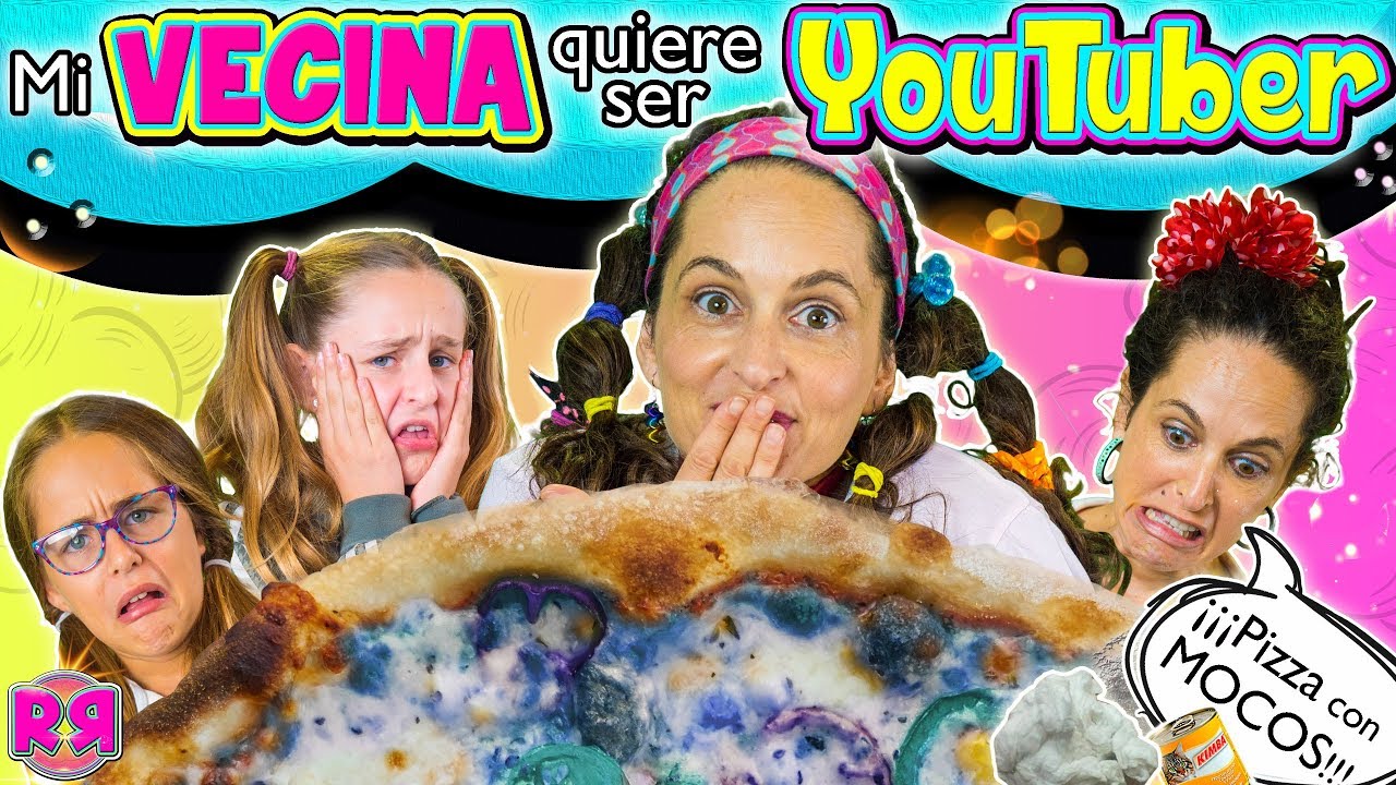 ¡¡🍕 PIZZA LOCA y ASQUEROSA!! 🤢 NO a la comida basura. Cómo ser YOUTUBER y hacer VÍDEOS divertidos