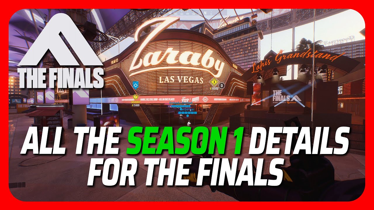THE FINALS: All The SEASON 1 Details You Need