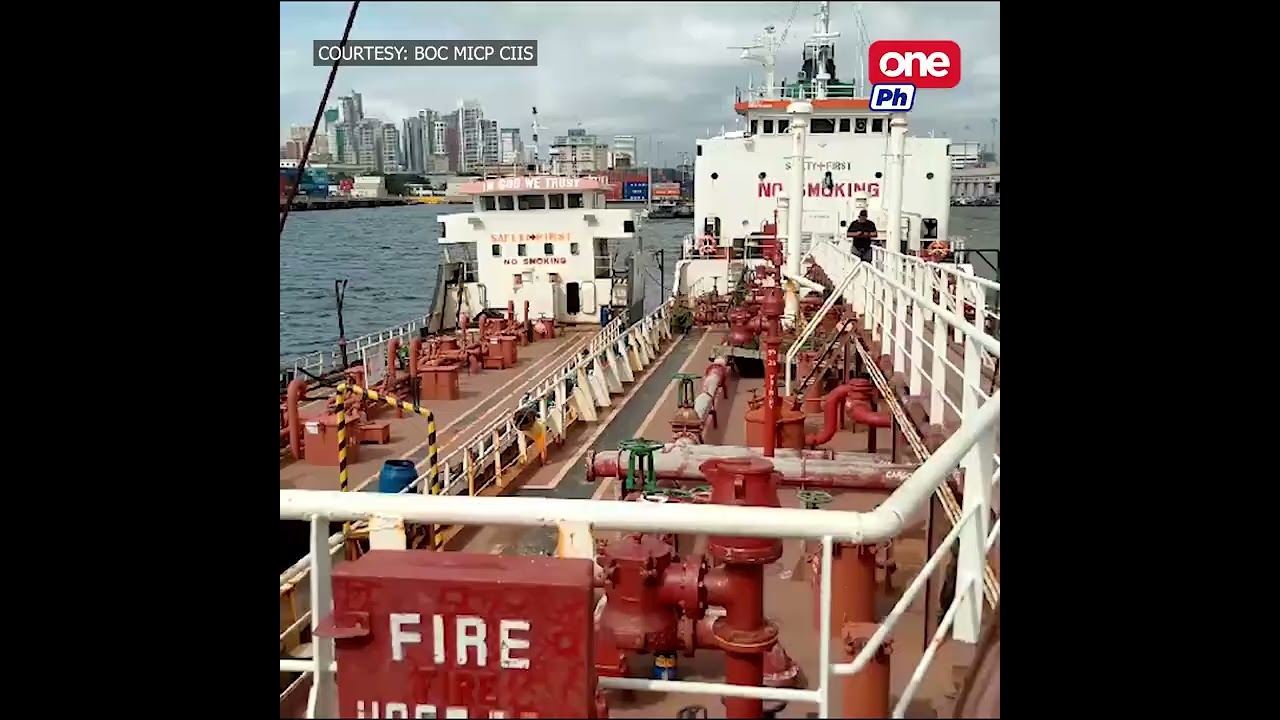 Dalawang fuel tanker, nahuling naglalaman ng unmarked fuel sa Navotas Fish Port