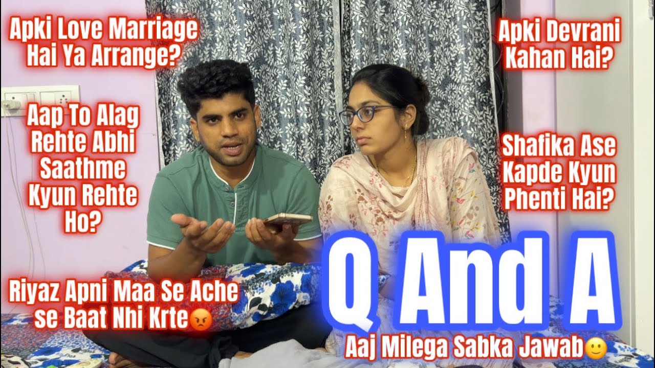 Huda Aur Riyaz Ki Story Kya Hai | Milega Aaj Saare Sawalo Ka Jawab || Q And A Vlog || @HudaDIYvlogs