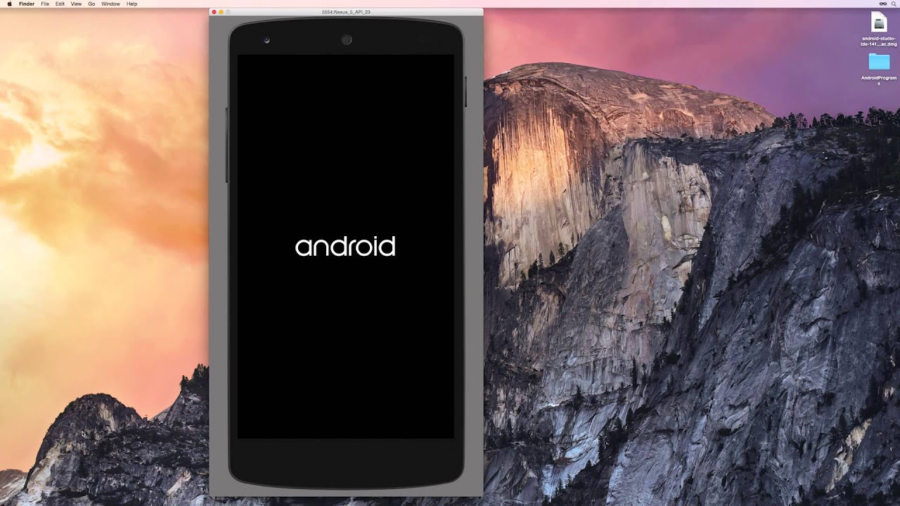 Android Button Click Application 2 of 5 - Setup - Create an Android app!