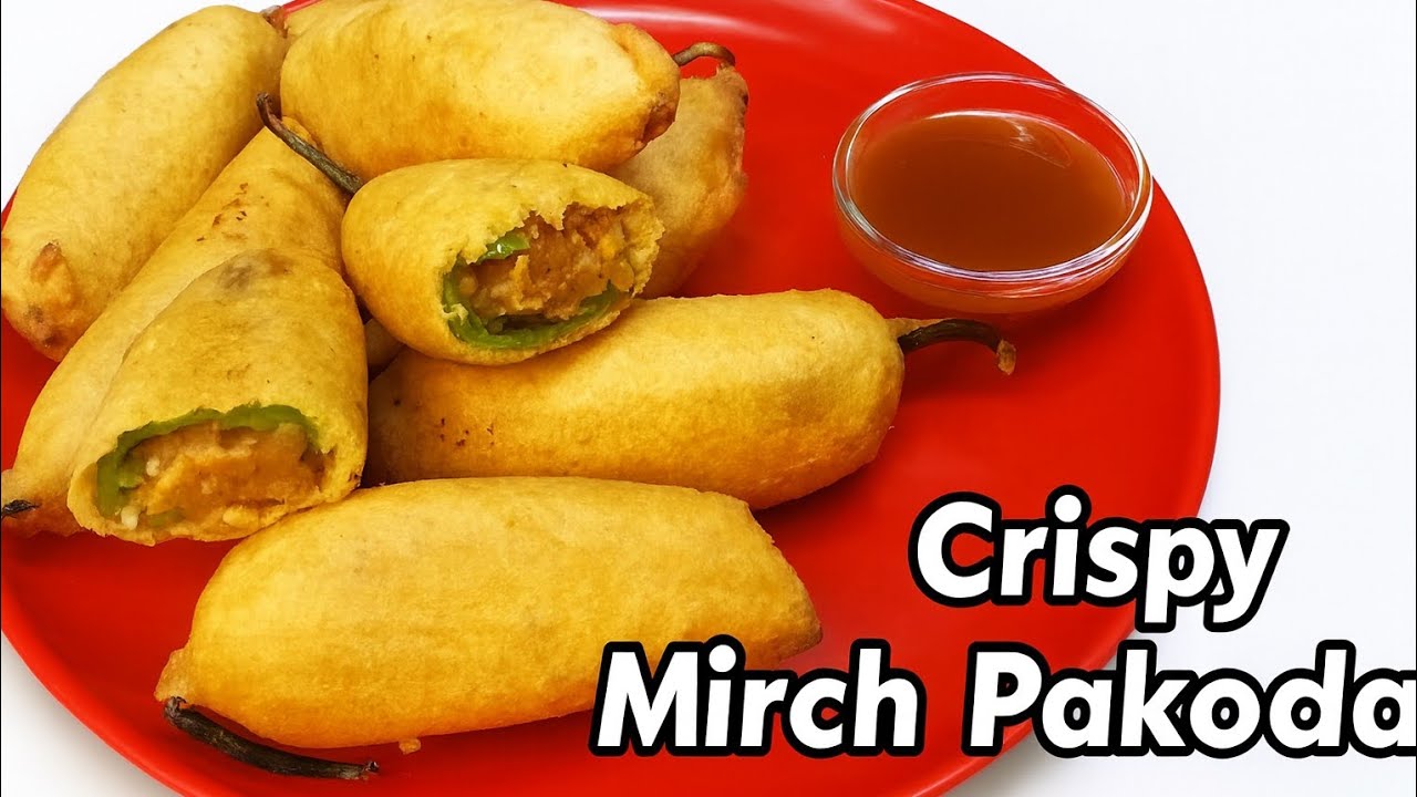 Crispy Mirch Pakoda Recipe 🌶️ | Extra Spicy, Crunchy & Perfect Tea-Time Snack #viralvideo #spicy 😋🤤😋