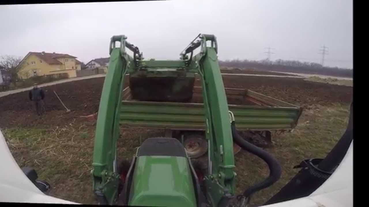 Fendt 211 Vario Frontlader arbeiten