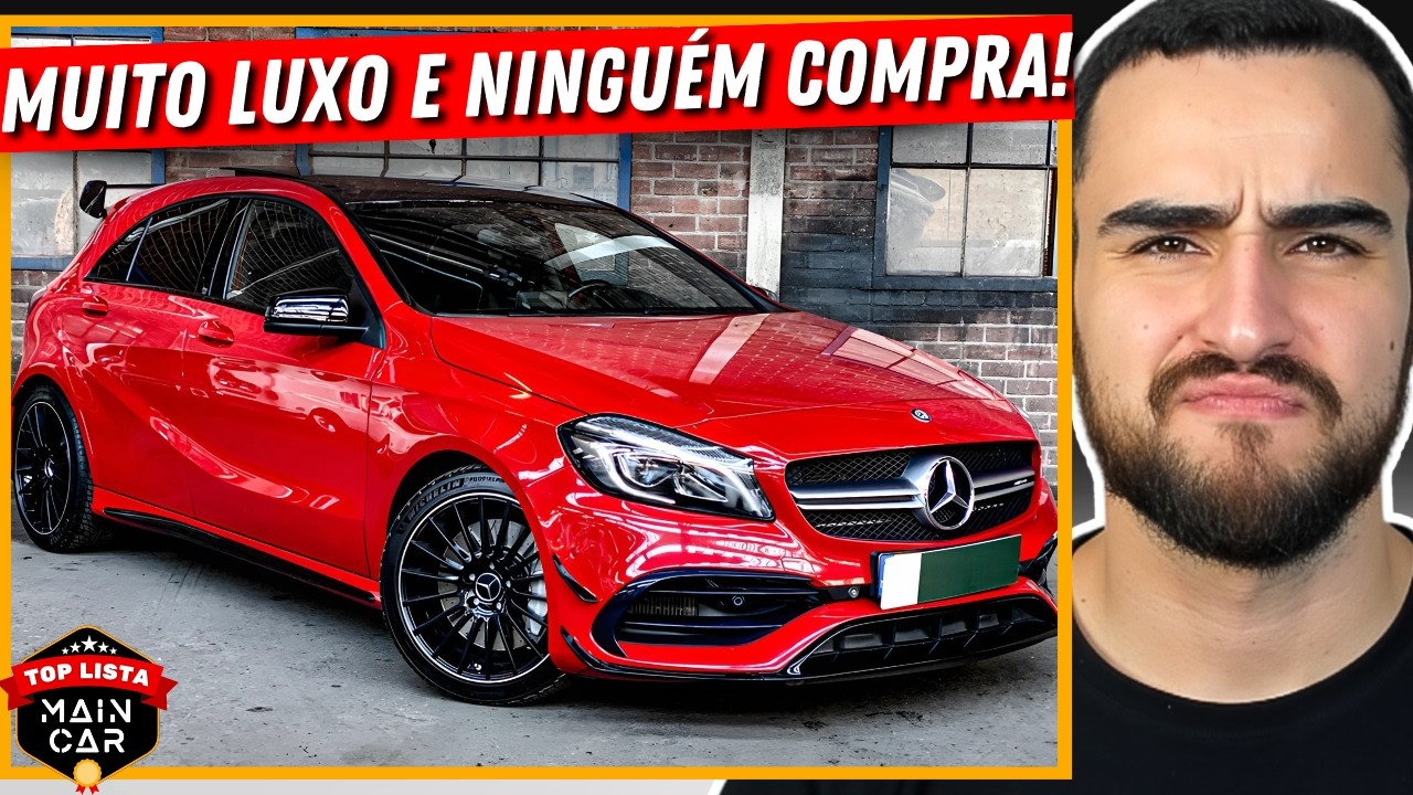 5 Carros BARATOS e de LUXO QUE NINGUÉM QUER | DESVALORIZADOS E ESQUECIDOS 🔥