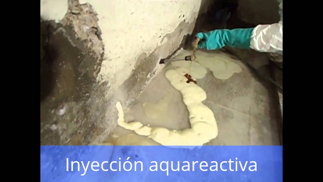 Ejemplo de impermeabilización de sótano con filtraciones de agua