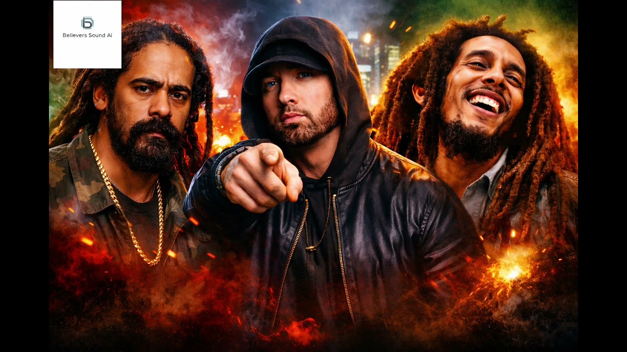 Damian Marley ft Eminem And Bob Marley  - YOU ARE MIGHTY(Official lyrics music video)2026