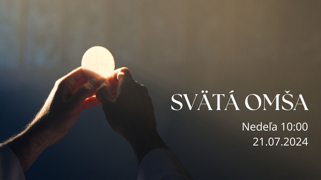 PRIAMY PRENOS SVÄTEJ OMŠE Z KAPLNKY TV LUX – Nedeľa 21. 7. 2024