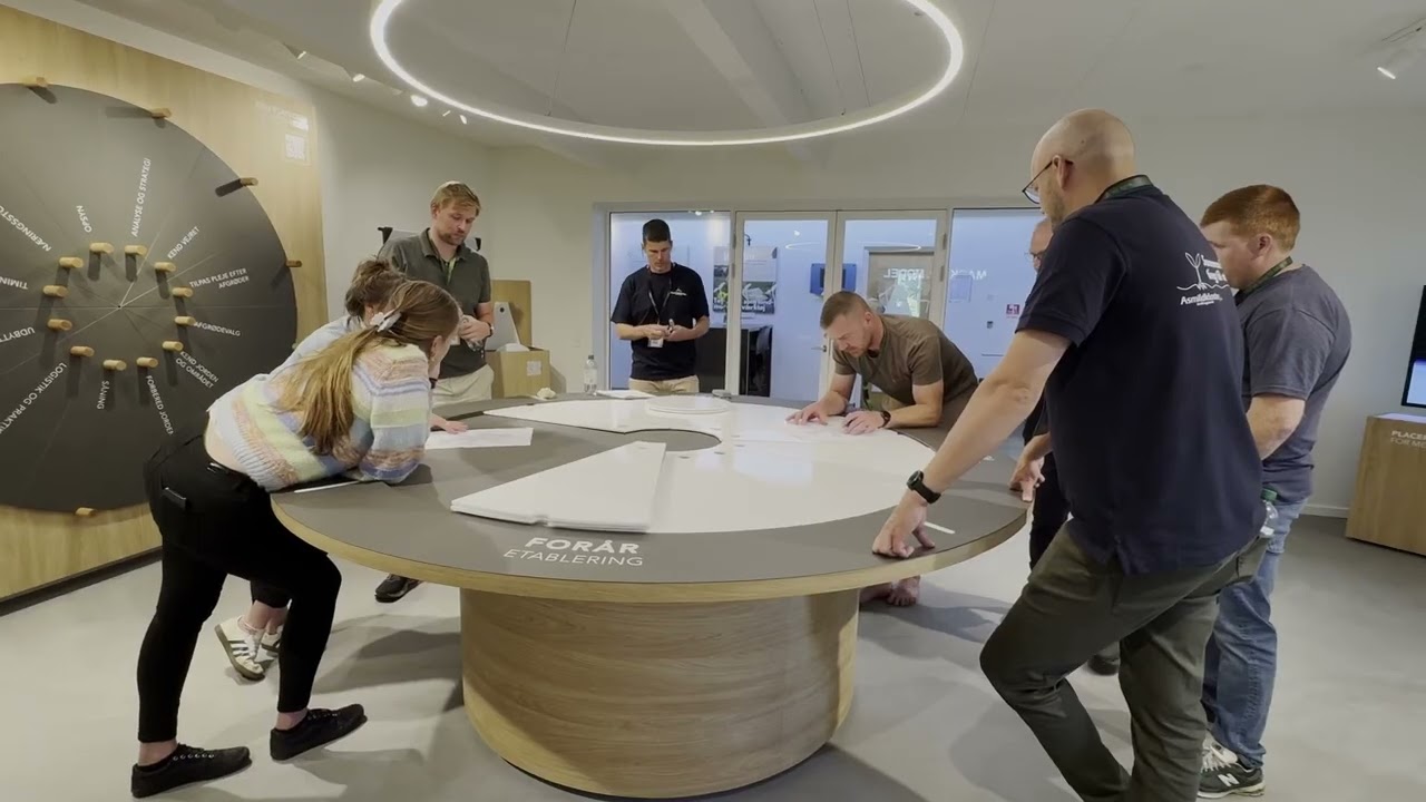 Projekt på Asmildkloster: Mark til model